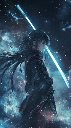 动漫卡通壁纸背景素材角色人物美少女 (123)