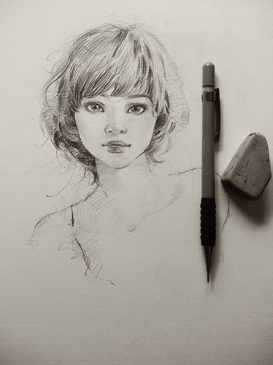 portrait pencil: 