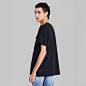 Men's Regular Fit Short Sleeve Crewneck T-Shirt - Original Use™ Black - image 3 of 4