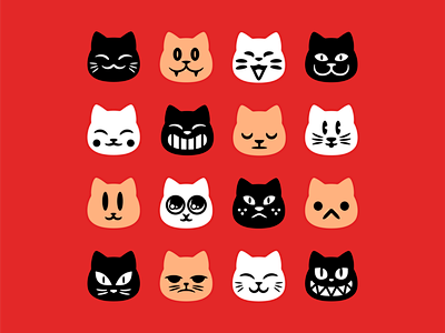 Kittys animal icon m...