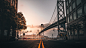 General 1920x1080 road bridge San Francisco street traffic lights street light California