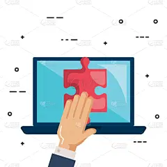 团队,笔记本电脑,计算机图标,团体性运动,谜题游戏,商务,计算机,图表,策略