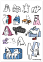 Sticker ver.1-4 [4types] - Mr.Donothing