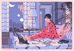 插画欣赏：一位以单身女孩的生活为主题日本插画师Aorkgk : Aorkgk的插画鲜有人知道，但是她的插画很有其风格特点，Aorkgk的这一系列插画作品的创作初衷意在表达单身女孩也可以过上悠哉自在的生活，一个人同样可以过得很好。不用在意别人的眼光和看法，懂得做个慵懒、独立而…
