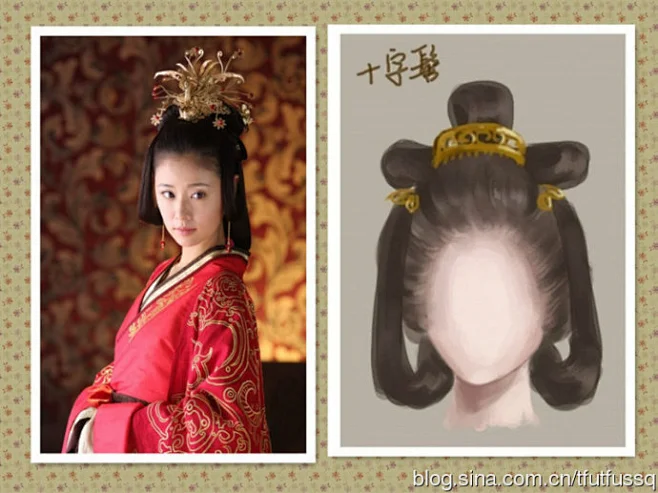 [转载]【国色天香】盘点中国古代女子发型（组图）-花瓣网