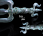 湿婆神的青铜 Trishul 六面 23.7 image 0
