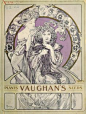 :Cover of Vaughan’s Seeds (1905) illustrated by Alphonse Mucha (Alfons Maria Mucha) 1860-1939.  U.S. Department of Agriculture, National Agricultural Library archive.org