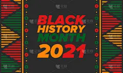 黑人历史月。非裔美国人的历史。一年一度的庆祝。二月份在美国和加拿大。十月在英国。海报，卡片，横幅，背