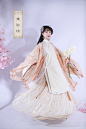挽纱坊 汉服 立领斜襟衫 披风 明制 玉京秋—舒瑜-淘宝网