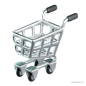 购物车Cart @到位啦UI素材 购物促销物流配送3D图标模型