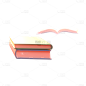 3D书本元素贴纸