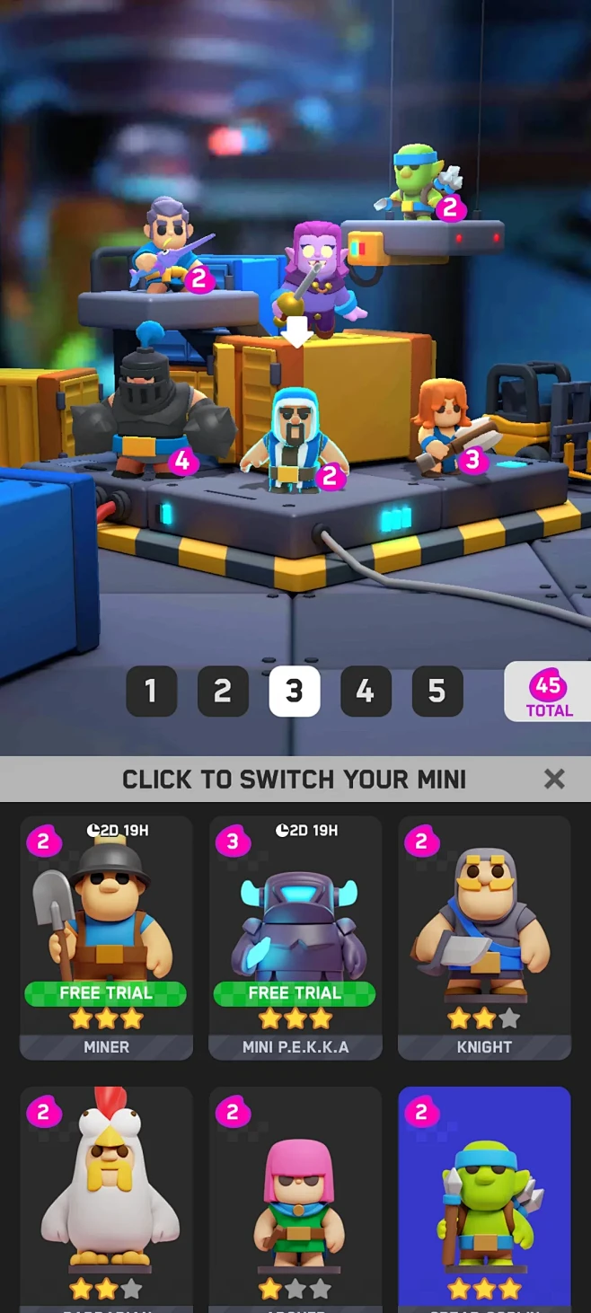 Clash Mini(2.0) 手游-策略游戏-Q版卡通 · 2022-花瓣网