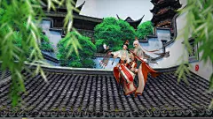 【翰书天下·拾光】电脑壁纸2P：天仙配+冬雪—— BY 瑾堂 - 天下一统 - 《天下3》官方论坛