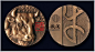 中国当代大铜章艺术 十二生肖铜质纪念章-鑫藏阁收藏网