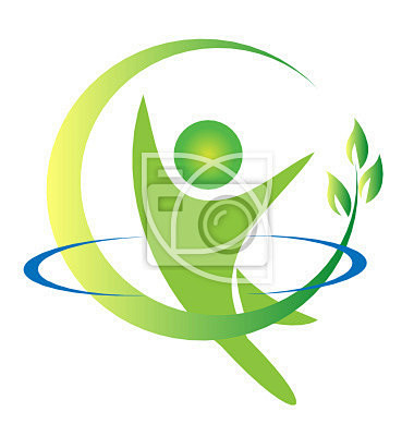 Health nature logo v...