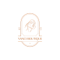 唯美简约手绘女性LOGO标志图标装饰水印免抠PNG图案徽章PS素材 (40)