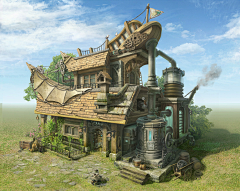 伤口不哭采集到可用的大构成（场景）