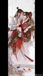 〔 魔道祖师 〕紅花血月 绘