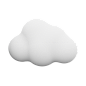 Cloud 3D Illustration