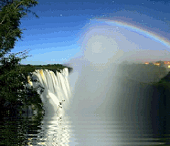 有声音动态瀑布壁纸_百度图片搜索   #优雅#