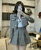Korean Casual Outfits, Fancy Outfits, Cute Casual Outfits, Sexy Outfits, Pretty Outfits, Korean Tweed Outfit, Semi Formal Outfits, Korean Fashion Dress, Ulzzang Fashion