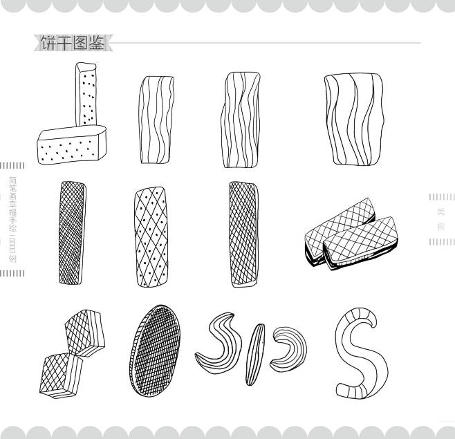 《简笔画幸福手绘10000例》美食 (8...