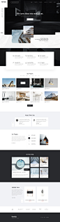 Hender - Architecture and Interior Design Agency PSD Template