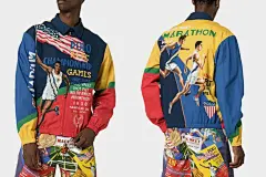 Polo Ralph Lauren 推出復古田徑圖案運動服 : 满印复古田径海报。