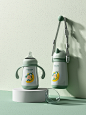 C4D渲染-母婴类目产品建模 奶瓶水杯