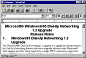 Text editor in Windows 95 (WordPad)