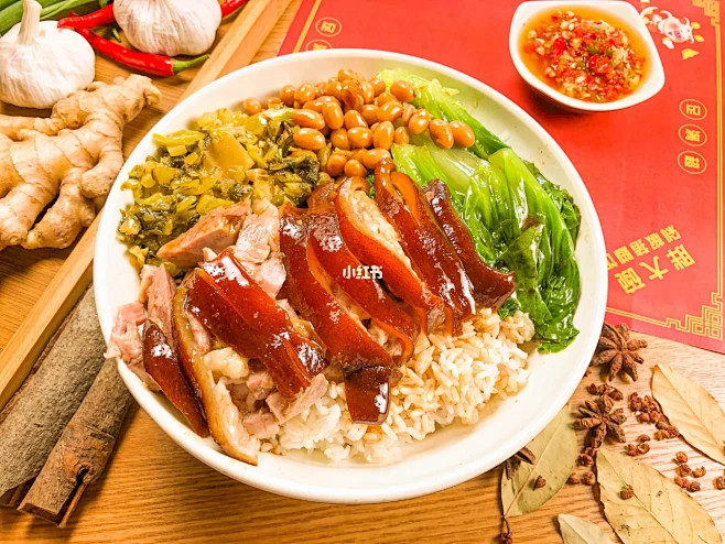 一碗剁椒猪脚饭 难以抵挡的美味 -花瓣网