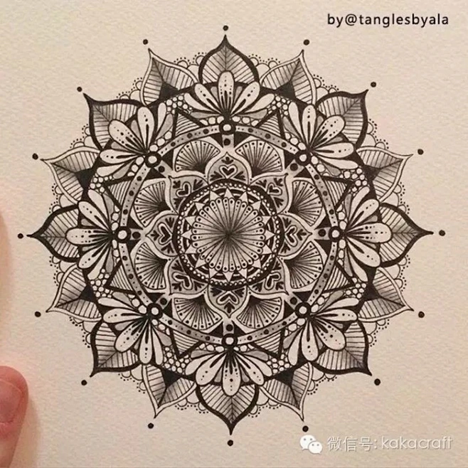 禅绕画-花瓣网