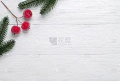 红色,杉树,白色背景,小的,苹果,贺卡,留白,构图,上装