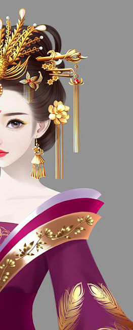 画师蝶依微博蝶依画楼古风立绘言情插画古风插画橙光立绘橙光古风立绘