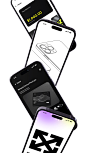 垂直悬浮iPhone15Pro手机屏幕APP UI演示样机贴图PSD模板样机素材