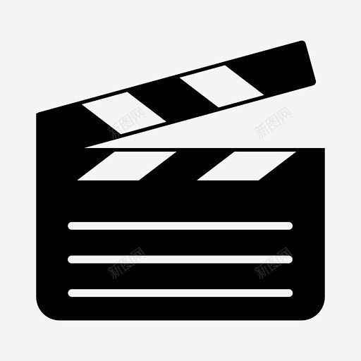 拍板布景场景图标 icon 标识 标志 UI图标 设计图片 免费下载 页面网页 平面电商 创意素材