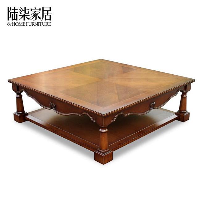 67home 实木茶几 客厅茶几 咖啡桌...