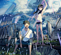 【免费】新海诚新作《天气之子》超清插画欣赏~画面真的很棒！【66P】