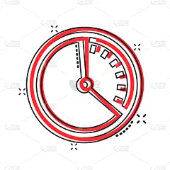 计算机图标,定时器,矢量,绘画插图,商务,卡通,钟,表,白色,分离着色