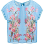 DOLCE & GABBANA floral print blouse found on Polyvore