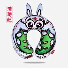 原创创意卡通蝙蝠颈枕U型可爱头枕豫游纪飞机旅行午睡记忆棉枕头-淘宝网