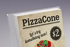 简约亚克力桌牌传单海报样机模板 Simple Mockup For Flyers And Posters插图(2)