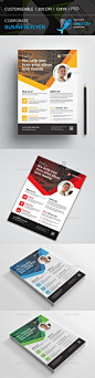 #Corporate #Flyer - Flyers Print Templates