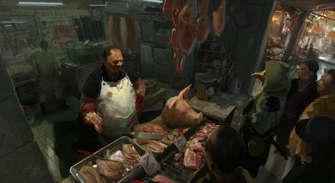 butcher shop, victor...