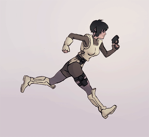 跑