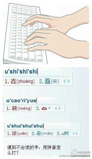 【超强技术帖：遇到不会读的字，怎么用拼音...