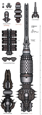 Cybermen space fleet designs