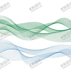 高科技曲线 【酷图网】曲线底纹,科技感曲线,蓝色曲线,绿色曲线,曲线背景