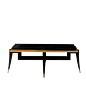 Citronnier Wood Coffee Table with Black Finish - Shop Tagliabue online at Artemest