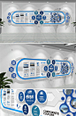 2020蓝色企业科技文化墙创意设计图片大数据文化墙-众图网